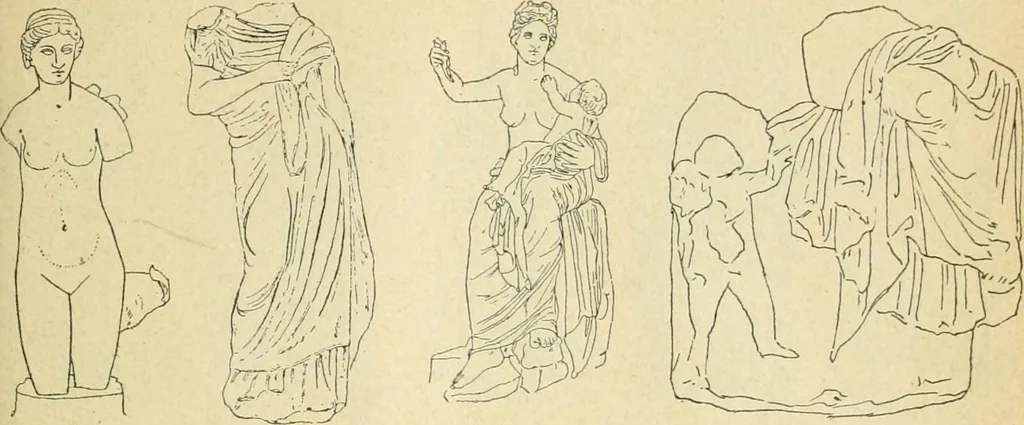 An illustration from Répertoire de la statuaire grecque et romaine, 1908, leaf 420