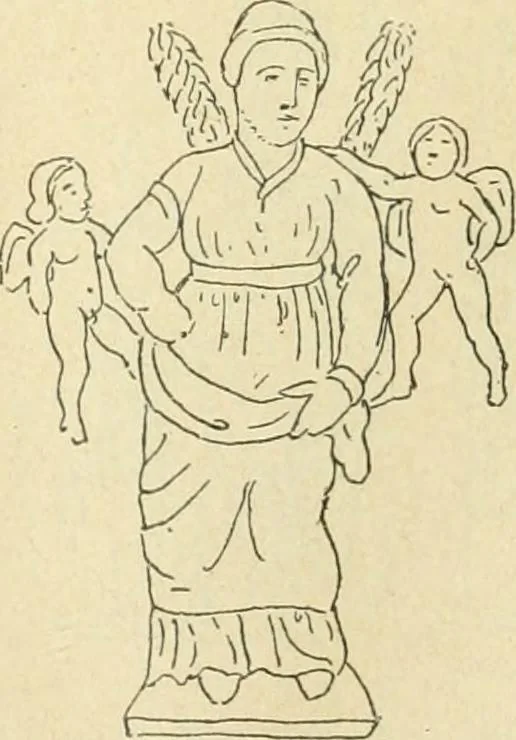 An illustration from Répertoire de la statuaire grecque et romaine, 1908, leaf 420