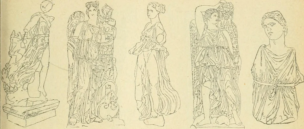 An illustration from Répertoire de la statuaire grecque et romaine, 1908, leaf 422