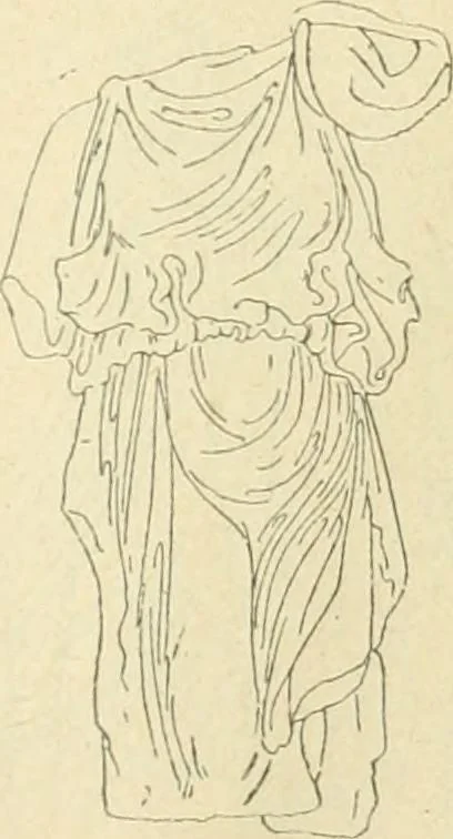 An illustration from Répertoire de la statuaire grecque et romaine, 1908, leaf 422