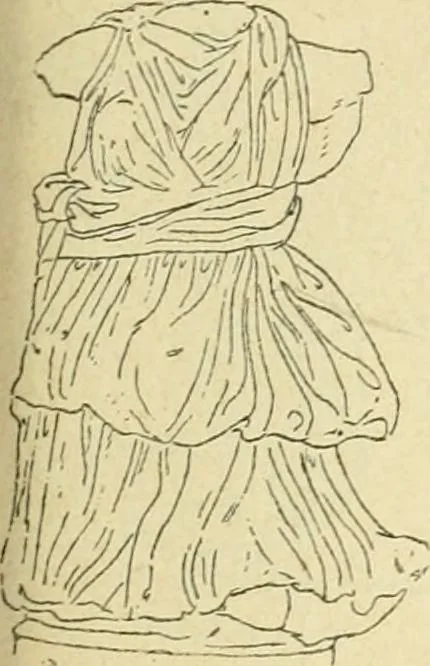 An illustration from Répertoire de la statuaire grecque et romaine, 1908, leaf 424