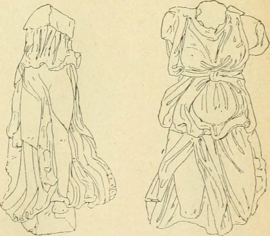 An illustration from Répertoire de la statuaire grecque et romaine, 1908, leaf 424