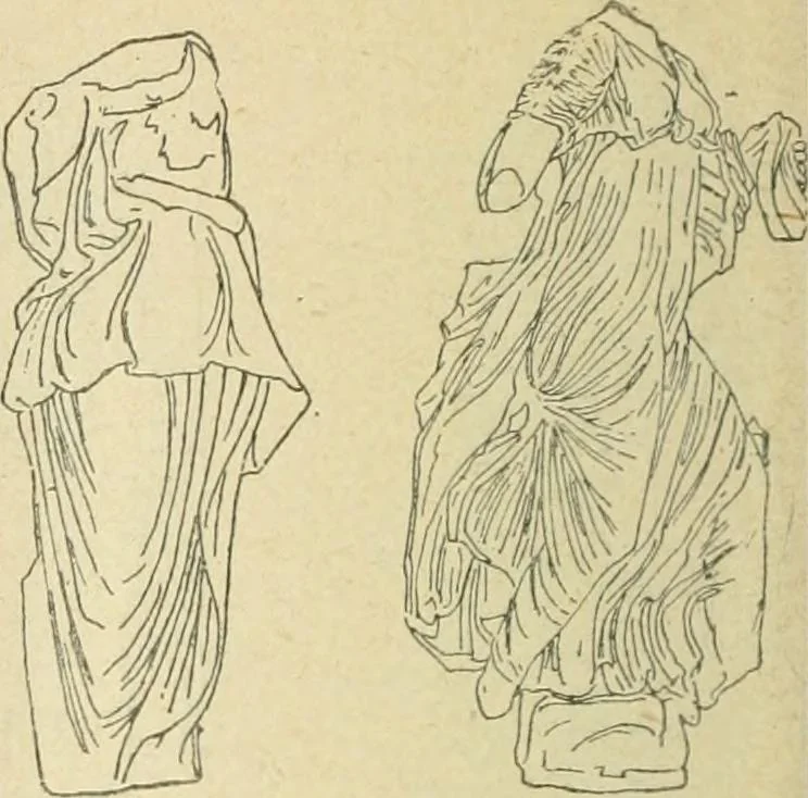An illustration from Répertoire de la statuaire grecque et romaine, 1908, leaf 425