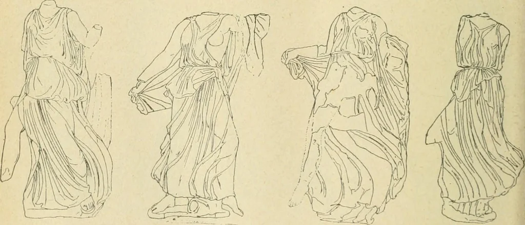 An illustration from Répertoire de la statuaire grecque et romaine, 1908, leaf 425