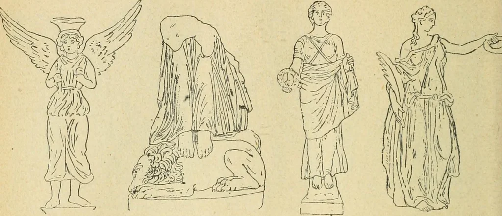 An illustration from Répertoire de la statuaire grecque et romaine, 1908, leaf 427