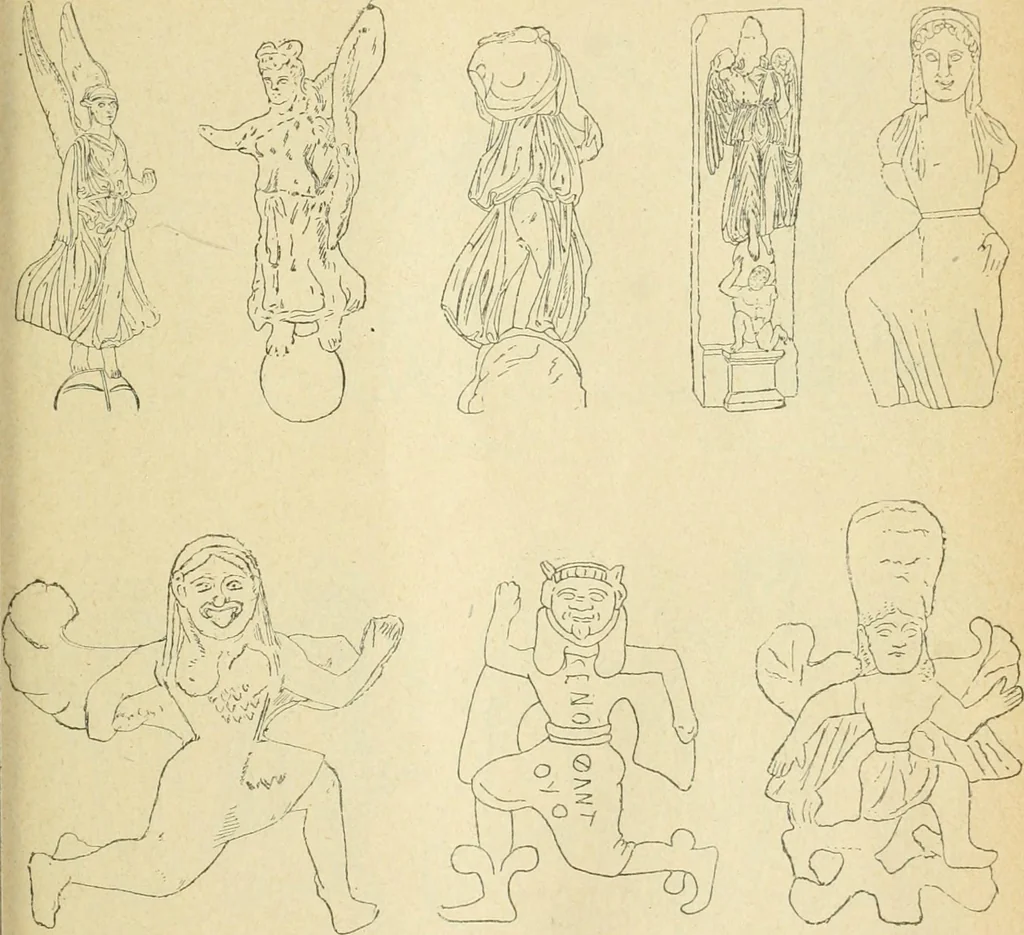 An illustration from Répertoire de la statuaire grecque et romaine, 1908, leaf 432