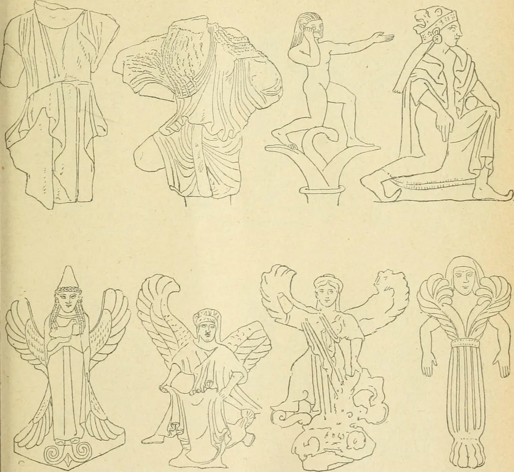 An illustration from Répertoire de la statuaire grecque et romaine, 1908, leaf 434
