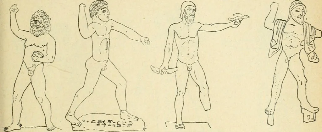 An illustration from Répertoire de la statuaire grecque et romaine, 1908, leaf 44