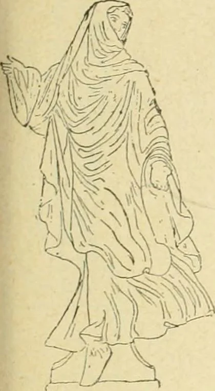 An illustration from Répertoire de la statuaire grecque et romaine, 1908, leaf 440