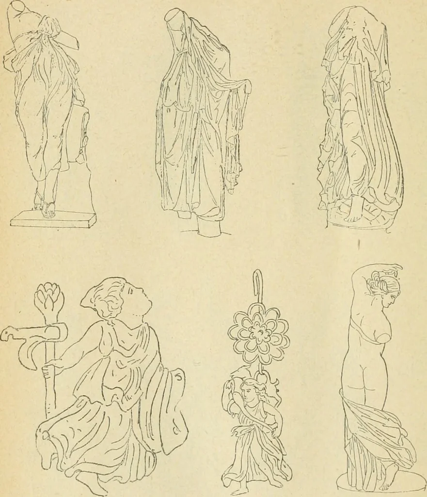 An illustration from Répertoire de la statuaire grecque et romaine, 1908, leaf 441