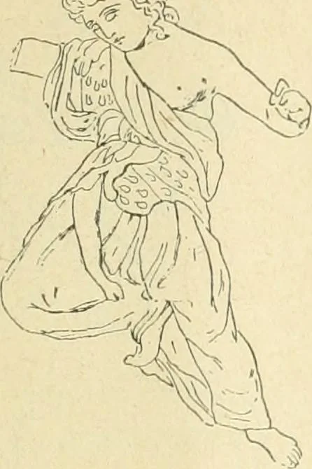 An illustration from Répertoire de la statuaire grecque et romaine, 1908, leaf 442