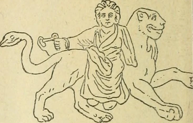 An illustration from Répertoire de la statuaire grecque et romaine, 1908, leaf 443
