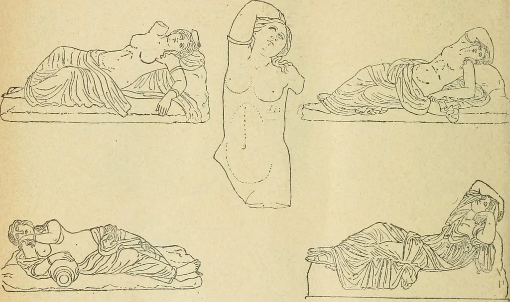 An illustration from Répertoire de la statuaire grecque et romaine, 1908, leaf 451
