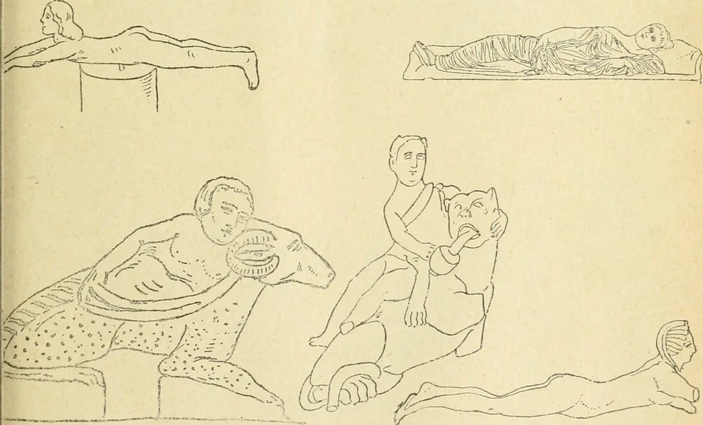 An illustration from Répertoire de la statuaire grecque et romaine, 1908, leaf 452