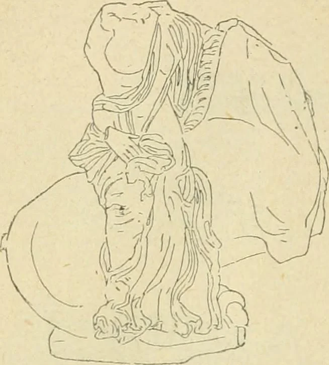 An illustration from Répertoire de la statuaire grecque et romaine, 1908, leaf 453