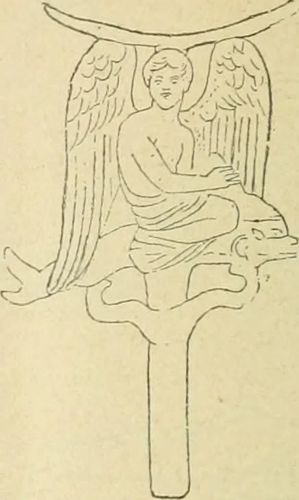 An illustration from Répertoire de la statuaire grecque et romaine, 1908, leaf 453