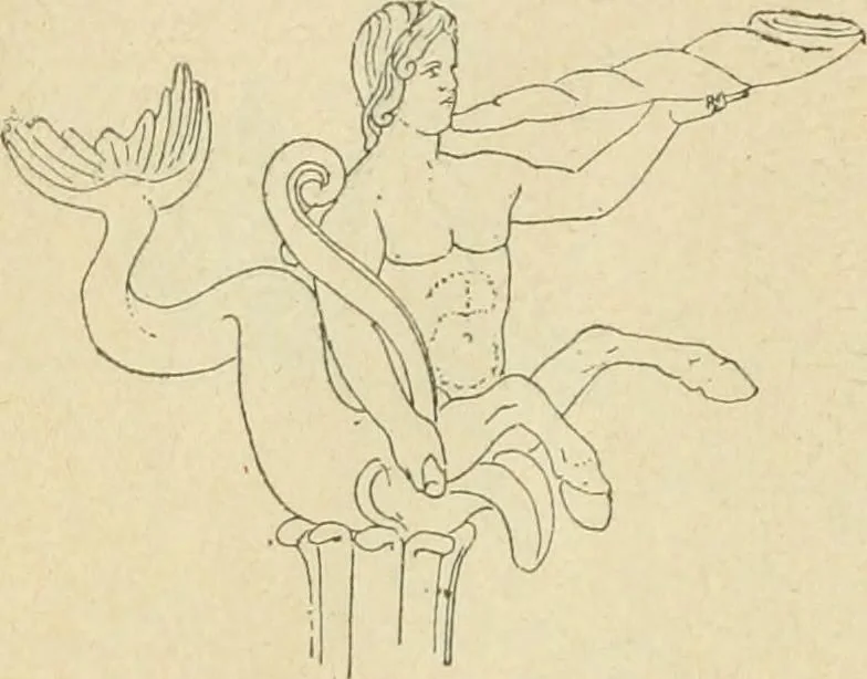 An illustration from Répertoire de la statuaire grecque et romaine, 1908, leaf 457