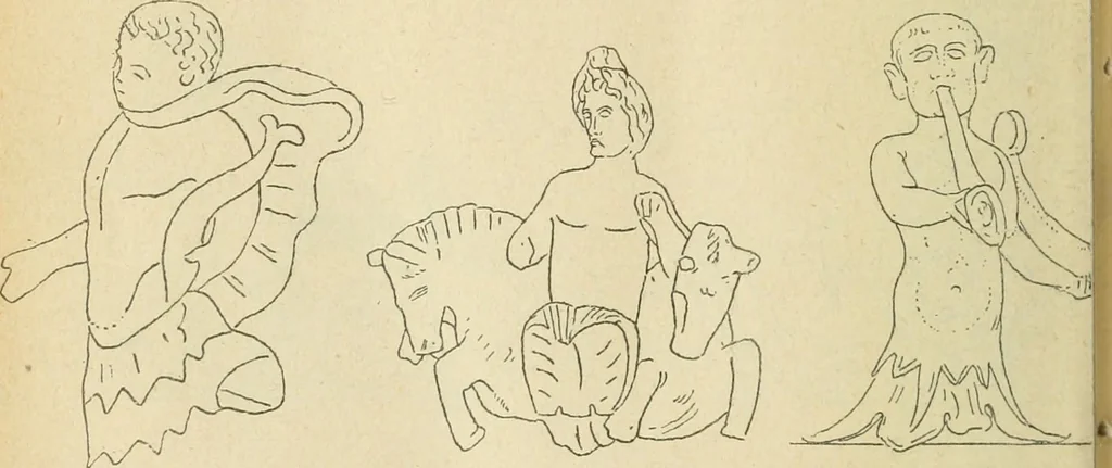 An illustration from Répertoire de la statuaire grecque et romaine, 1908, leaf 457
