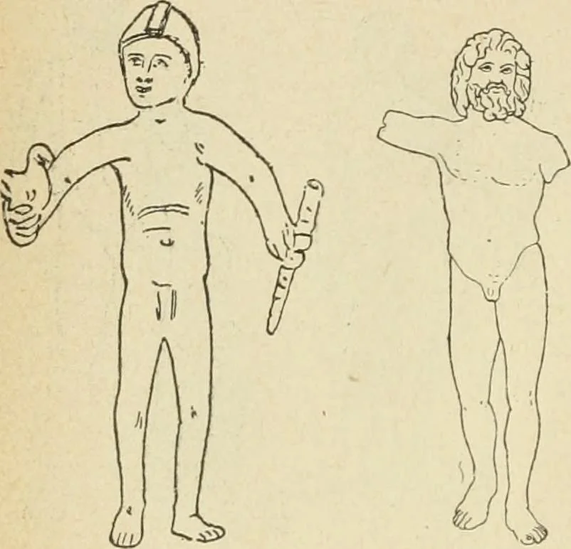 An illustration from Répertoire de la statuaire grecque et romaine, 1908, leaf 49