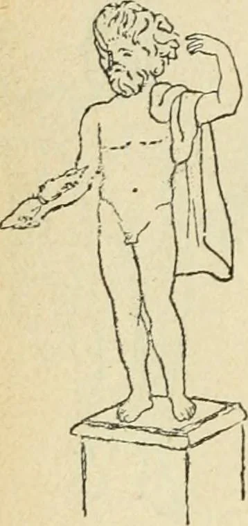 An illustration from Répertoire de la statuaire grecque et romaine, 1908, leaf 51