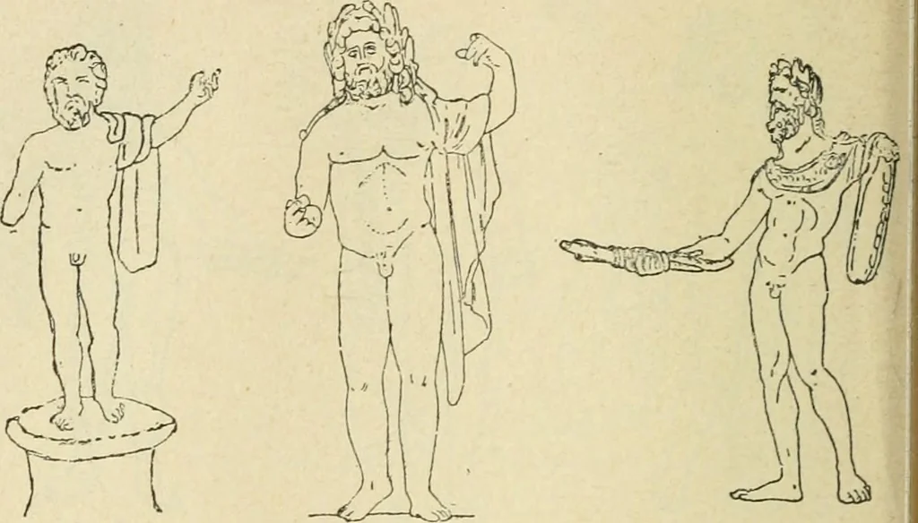 An illustration from Répertoire de la statuaire grecque et romaine, 1908, leaf 51