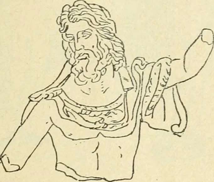 An illustration from Répertoire de la statuaire grecque et romaine, 1908, leaf 52