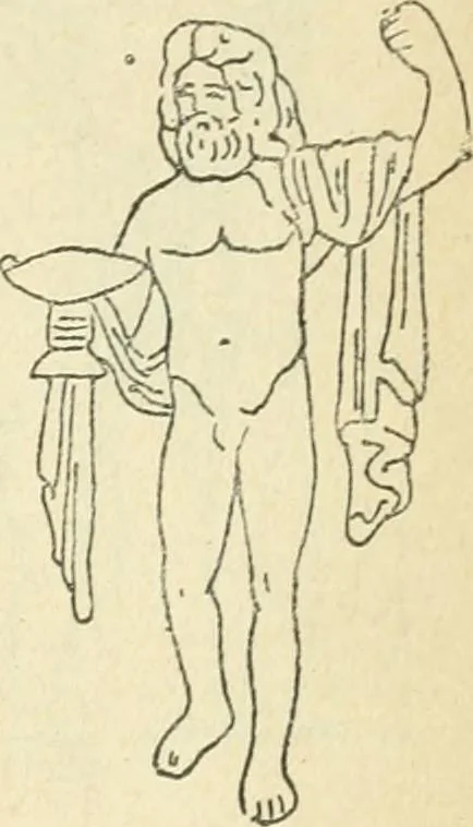 An illustration from Répertoire de la statuaire grecque et romaine, 1908, leaf 52