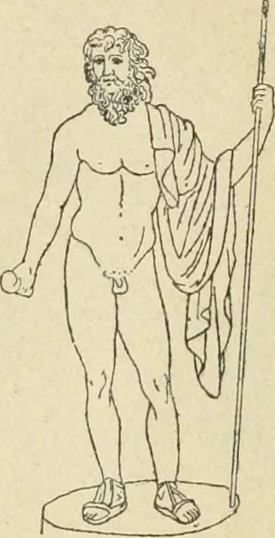 An illustration from Répertoire de la statuaire grecque et romaine, 1908, leaf 53
