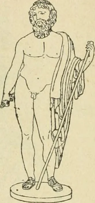 An illustration from Répertoire de la statuaire grecque et romaine, 1908, leaf 53