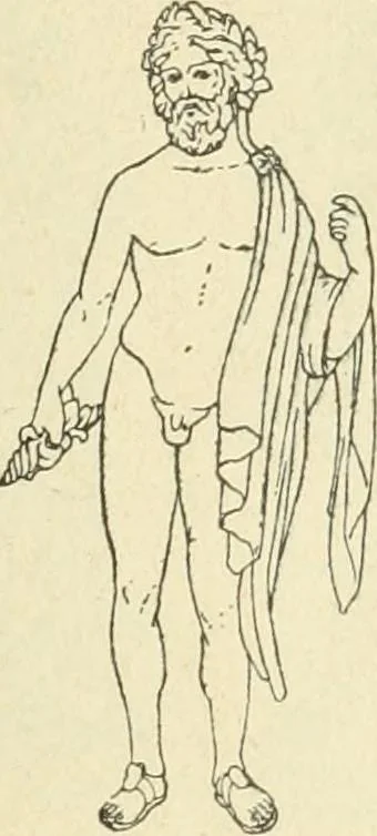 An illustration from Répertoire de la statuaire grecque et romaine, 1908, leaf 54