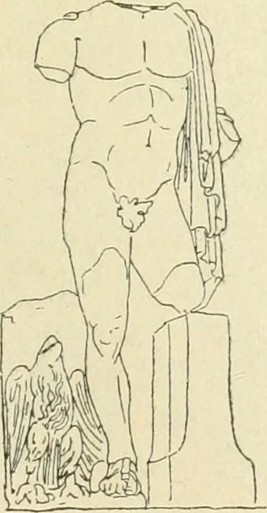An illustration from Répertoire de la statuaire grecque et romaine, 1908, leaf 54