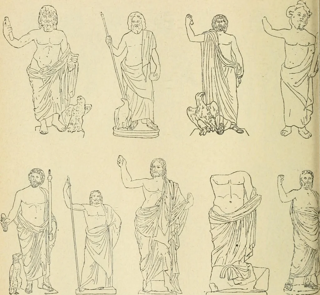 An illustration from Répertoire de la statuaire grecque et romaine, 1908, leaf 55