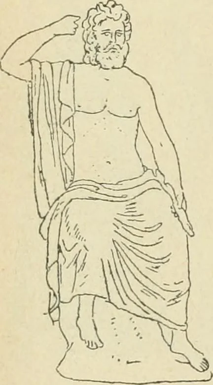 An illustration from Répertoire de la statuaire grecque et romaine, 1908, leaf 57