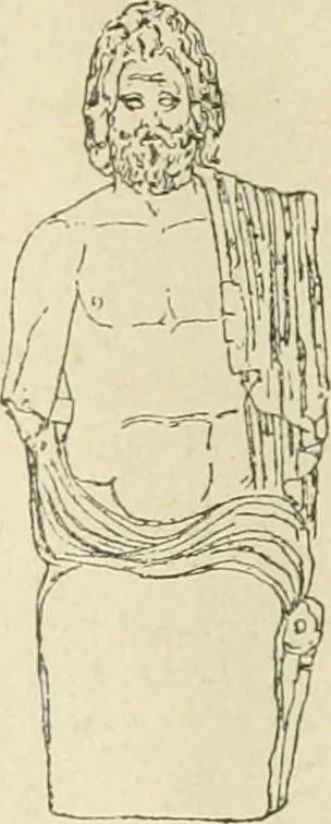 An illustration from Répertoire de la statuaire grecque et romaine, 1908, leaf 57
