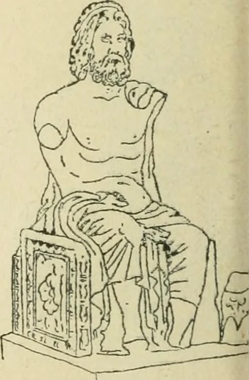 An illustration from Répertoire de la statuaire grecque et romaine, 1908, leaf 57