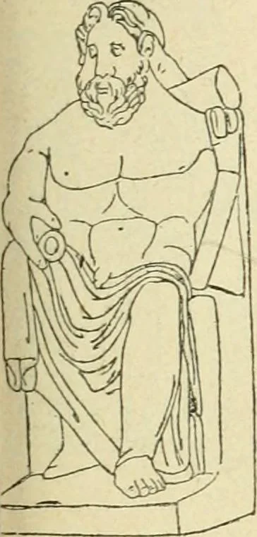 An illustration from Répertoire de la statuaire grecque et romaine, 1908, leaf 58