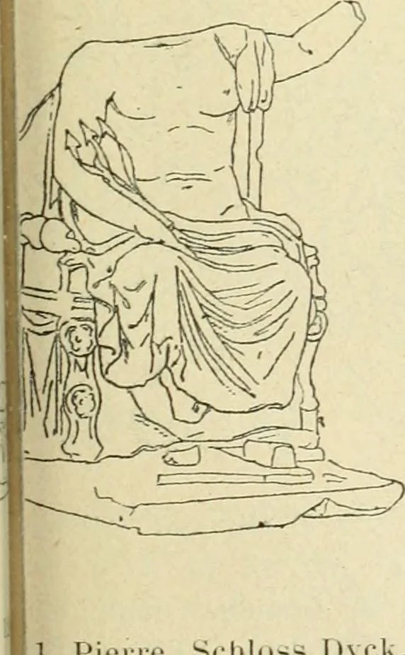 An illustration from Répertoire de la statuaire grecque et romaine, 1908, leaf 58