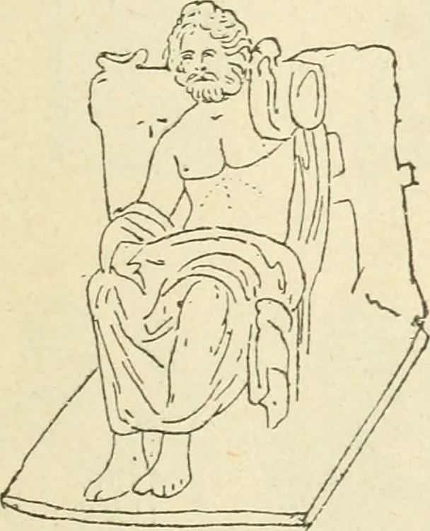 An illustration from Répertoire de la statuaire grecque et romaine, 1908, leaf 58