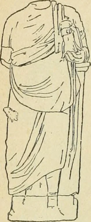 An illustration from Répertoire de la statuaire grecque et romaine, 1908, leaf 59