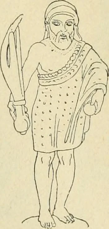 An illustration from Répertoire de la statuaire grecque et romaine, 1908, leaf 59