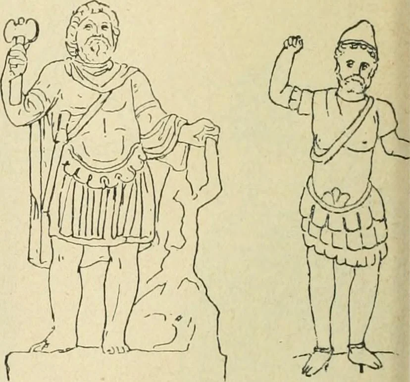 An illustration from Répertoire de la statuaire grecque et romaine, 1908, leaf 59