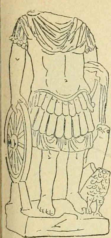 An illustration from Répertoire de la statuaire grecque et romaine, 1908, leaf 60