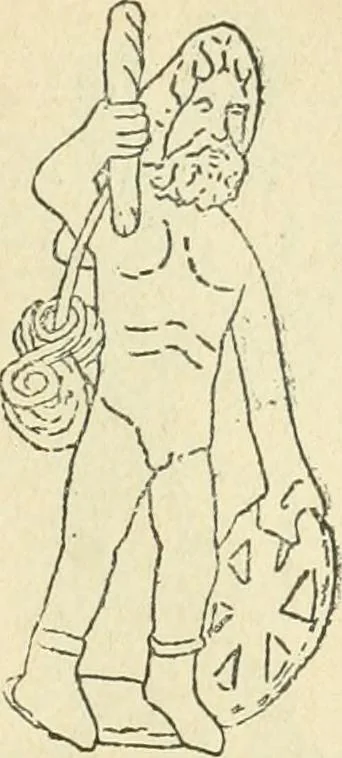 An illustration from Répertoire de la statuaire grecque et romaine, 1908, leaf 60