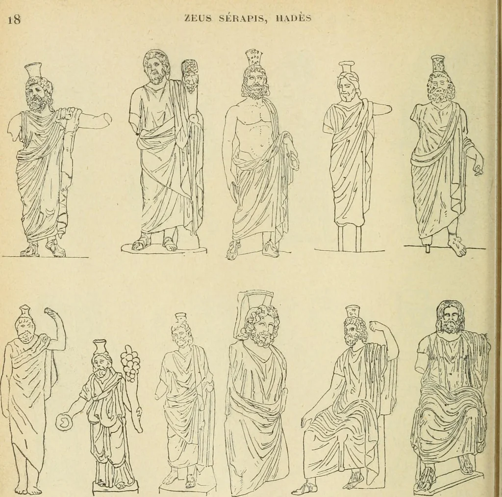 An illustration from Répertoire de la statuaire grecque et romaine, 1908, leaf 61