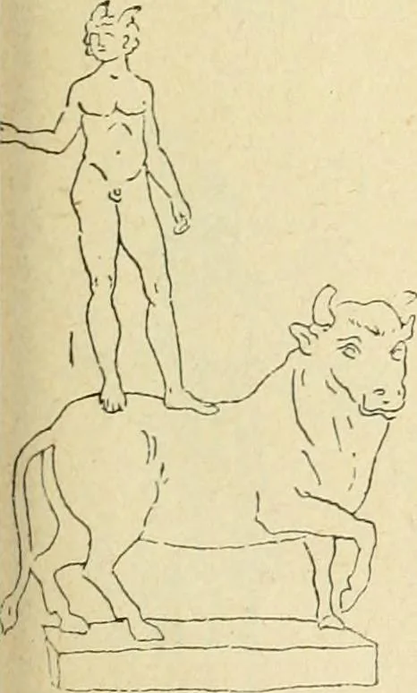 An illustration from Répertoire de la statuaire grecque et romaine, 1908, leaf 64