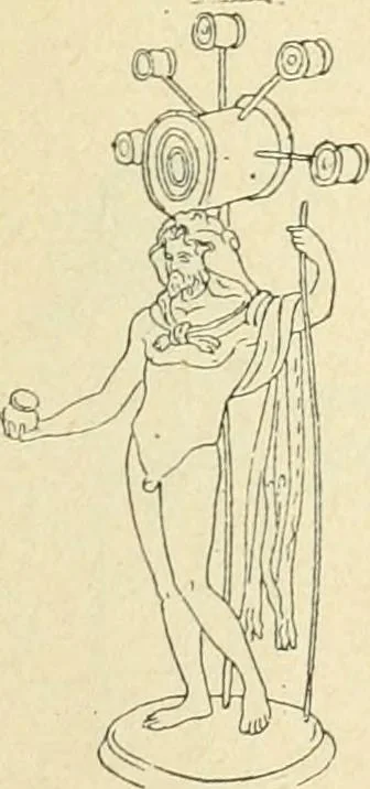 An illustration from Répertoire de la statuaire grecque et romaine, 1908, leaf 64