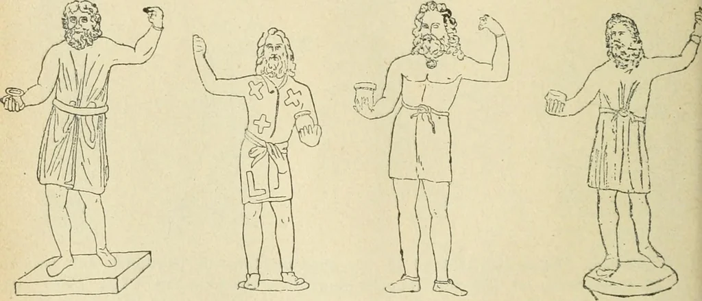 An illustration from Répertoire de la statuaire grecque et romaine, 1908, leaf 65