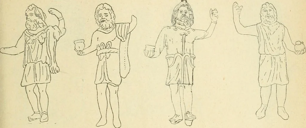 An illustration from Répertoire de la statuaire grecque et romaine, 1908, leaf 66