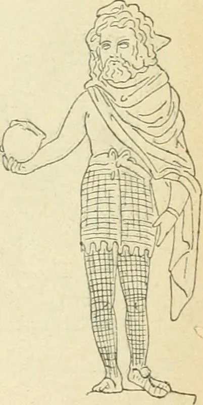 An illustration from Répertoire de la statuaire grecque et romaine, 1908, leaf 66