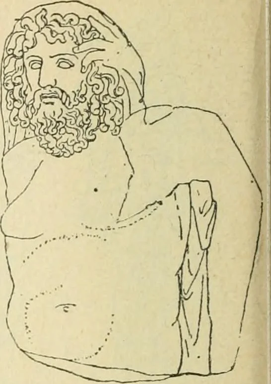 An illustration from Répertoire de la statuaire grecque et romaine, 1908, leaf 67